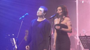 Любовь. Михаил Озеров, Елена Минина и А.Градский.  Рождественский Концерт в ГХ 07.01.2019г. 00133