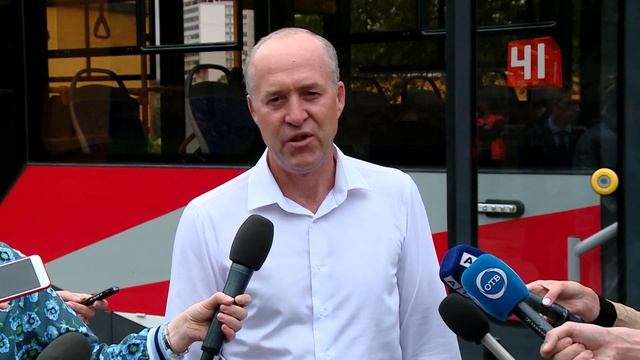 Презентация нового комфортного трамвая смотреть онлайн