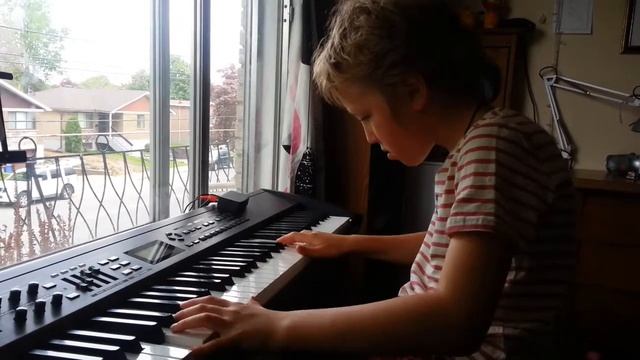 Daniil Miller C P E Bach aria / К Бах ария смотреть онлайн