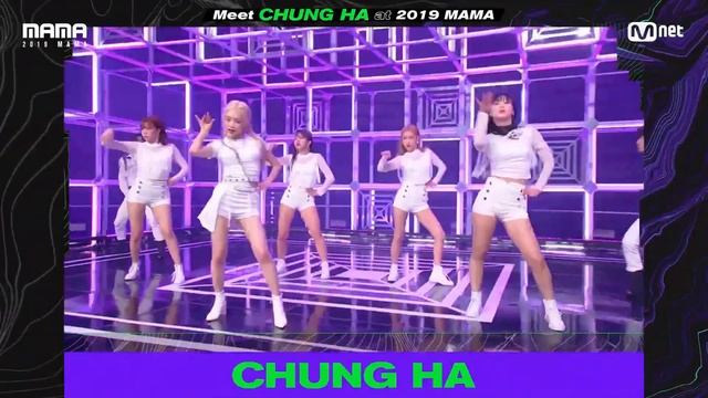 [2019 MAMA] Performing Artist Compilation #CHUNGHA