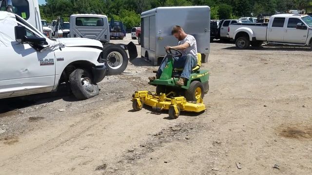 John Deere F525 Mower - Selling on BigIron - July 11, 2018 смотреть онлайн