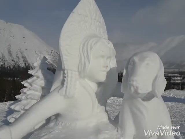 Ледяная пещера.