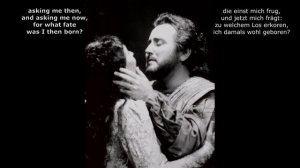 Jon Fredric West -- Act 3 Scene I from "Tristan und Isolde" (with libretto)