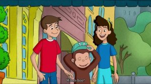 Curious George - 96 - The Lucky Cap (Learn English Language with subtitles)