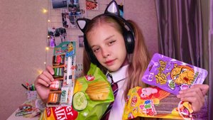 обзор на китайские вкусняшки😍🧧