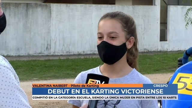 Valentina y Tomas Naibert - Debut en el Karting victoriense смотреть онлайн