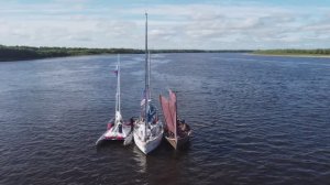 Встреча двух экспедиций на реке Таз: «Открываем Сибирь заново» и «Мангазейский морской ход»