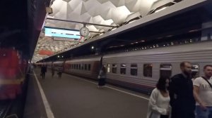 Отправление поезда №245А Санкт-Петербург - Ейск