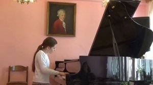 Арзуманова Анна 11 лет (4 кл) ДМШ им. В. А. Моцарта 2018
