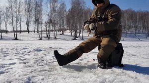 Раздача окуня | Ловля окуня на мормышку | Отвел душу