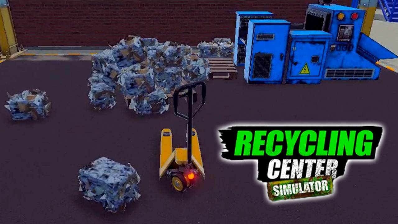 Покупаем мусор - Recycling Center Simulator #первыйвзгляд