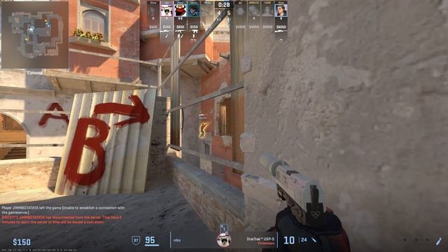 NiKo (26/12) vs FACEIT (de_mirage) @ FACEIT Matchmaking (29.09.24)