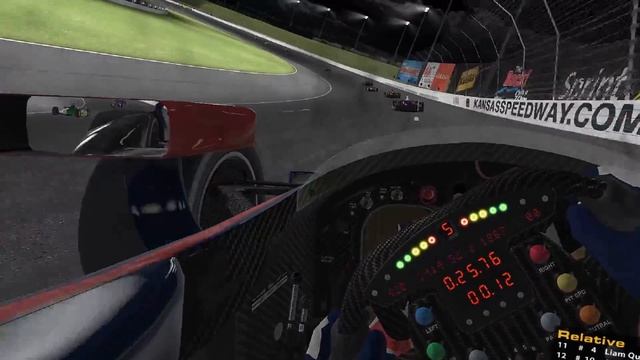 iRacing : IndyCars in VR! (DW12 @ Kansas w/ Oculus Rift) смотреть онлайн