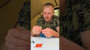 Ловля толстолобика на примитивные снасти. #рыбалка #озеро