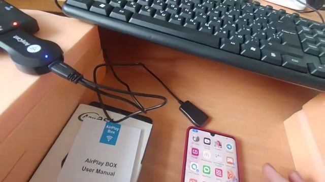 Видео и игры на большой экран Anycast M2 Plus дублируй экран смартфона