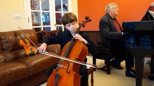 Айвазян, Концертный этюд, Миша Андреев. Ayvazyan, Concert Etude, Misha Andreev, 9 cello