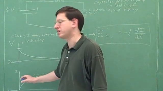 Capacitors and inductors; RC and RL circuits (6)