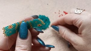 🐍 ЗМЕЙКА🐍. Символ 2025 года.  Кирпичное плетение. Часть 1/6.