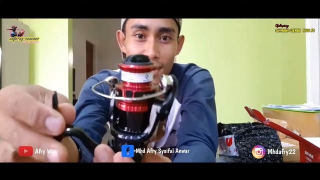 Shimano Sienna 1000 Fg 2019 || Unboxing reel spinning sienna 1000 Fg