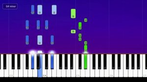 The Caesars - Jerk it Out (Piano Tutorial)