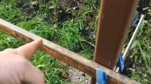 установка забора ,,,сетка,, в одиночку