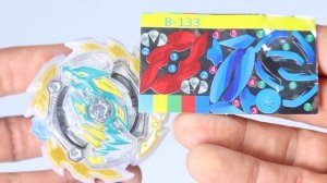 Beyblade Burst Rise Battle & Unboxing - Ace Dragon VS Grand Valkyrie - Beyblade Burst GT