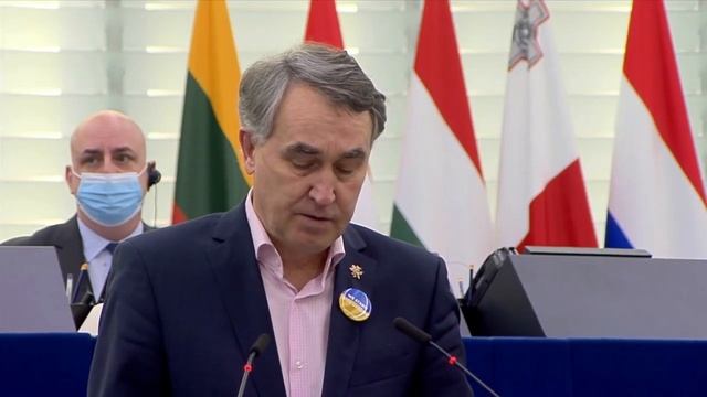 Petras Auštrevičius 05 April 2022 plenary speech on EU Protection of children смотреть онлайн