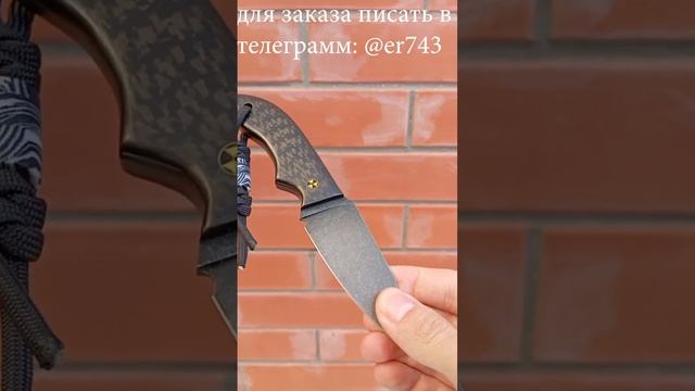 Нож "Коготь" сталь х12мФ #edc #knife  #Клинок#охота#рыбалка