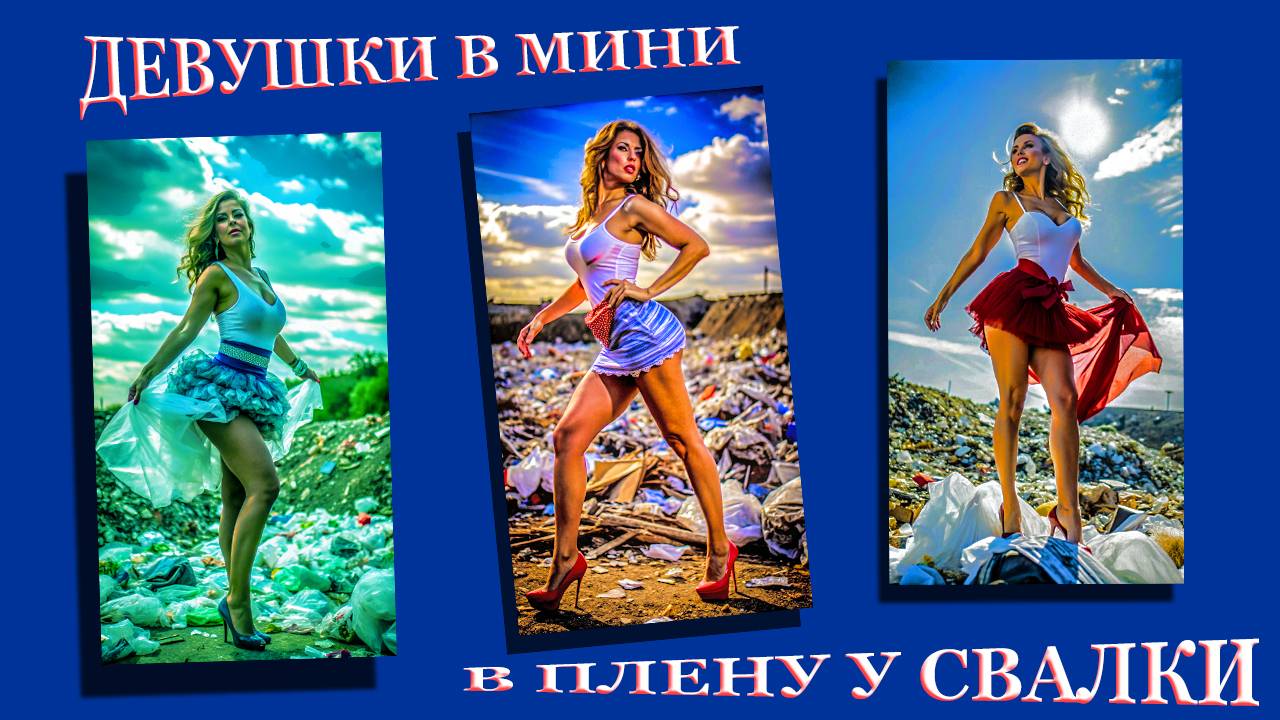 ДЕВУШКИ в ПЛЕНУ у СВАЛКИ (Можно слушать слегка выпимши)