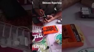 servis reel shimano hyperloop 4000 fb