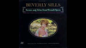 BEVERLY SILLS "O Beau Pays" from Les Huguenots by Meyerbeer, 1969 Studio Recording