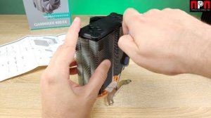 Deepcool Gammaxx 400EX. Без RGB! Не перекрывает слоты ОЗУ!