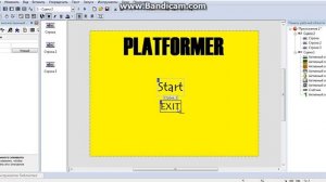 Clickteam Fusion 2.5 (Создание платформера часть 2) Меню