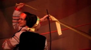 Пряха. Видео-танец Фольклорный танок с лентами