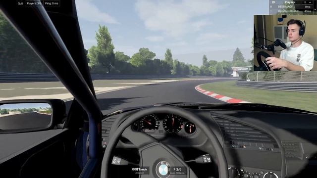 НА ТРЕХ БМВ по НЮРБУРГРИНГУ на РУЛЯХ в BeamNG MULTIPLAYER | DESTIMAGE смотреть онлайн