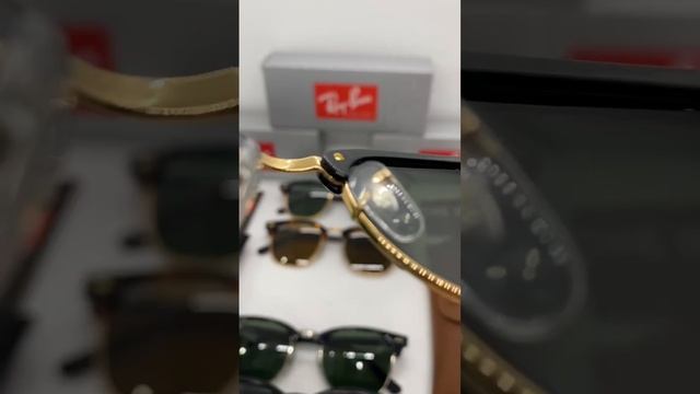 Солнцезащитные очки Ray Ban Clubmaster 3016 в ассортименте новинки 2023 смотреть онлайн