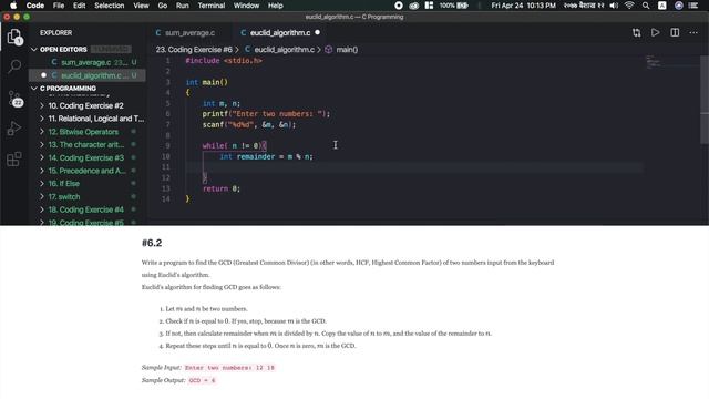 Coding Exercise 6 (Loops and Break Statements) | C Programming Tutorials in Nepali #23