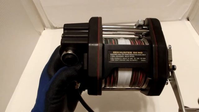 OLYMPIC SEAHUNTER 02MD Easy operation Electric Reel +Used PE line Very good !! смотреть онлайн