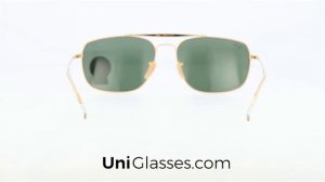 RAYBAN RB3560 001 61 17 145 ARISTA G 15 GREEN 1