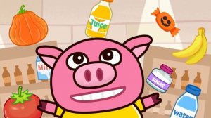 This little piggy went to market song - Nursery rhymes for babies