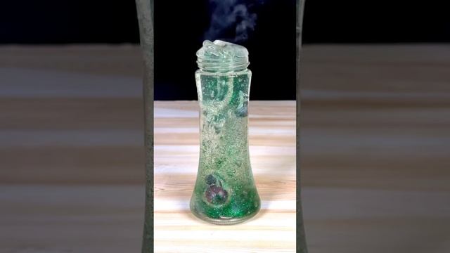 1000°C RHCB vs Green Gel #science #satisfying #experiment #asmr #rhcb #redhotballvs #fyp #hairgel