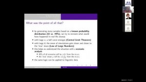 Webinar - Spinning the discourse roulette: addressing poverty of data with Monte Carlo simulations