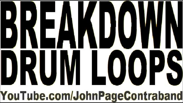 100 bpm Breakdown Drum Loops Track Hardcore Metal Drums Only