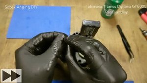 Shimano Titanos Digitana GT 6000 - Reel service and maintenance