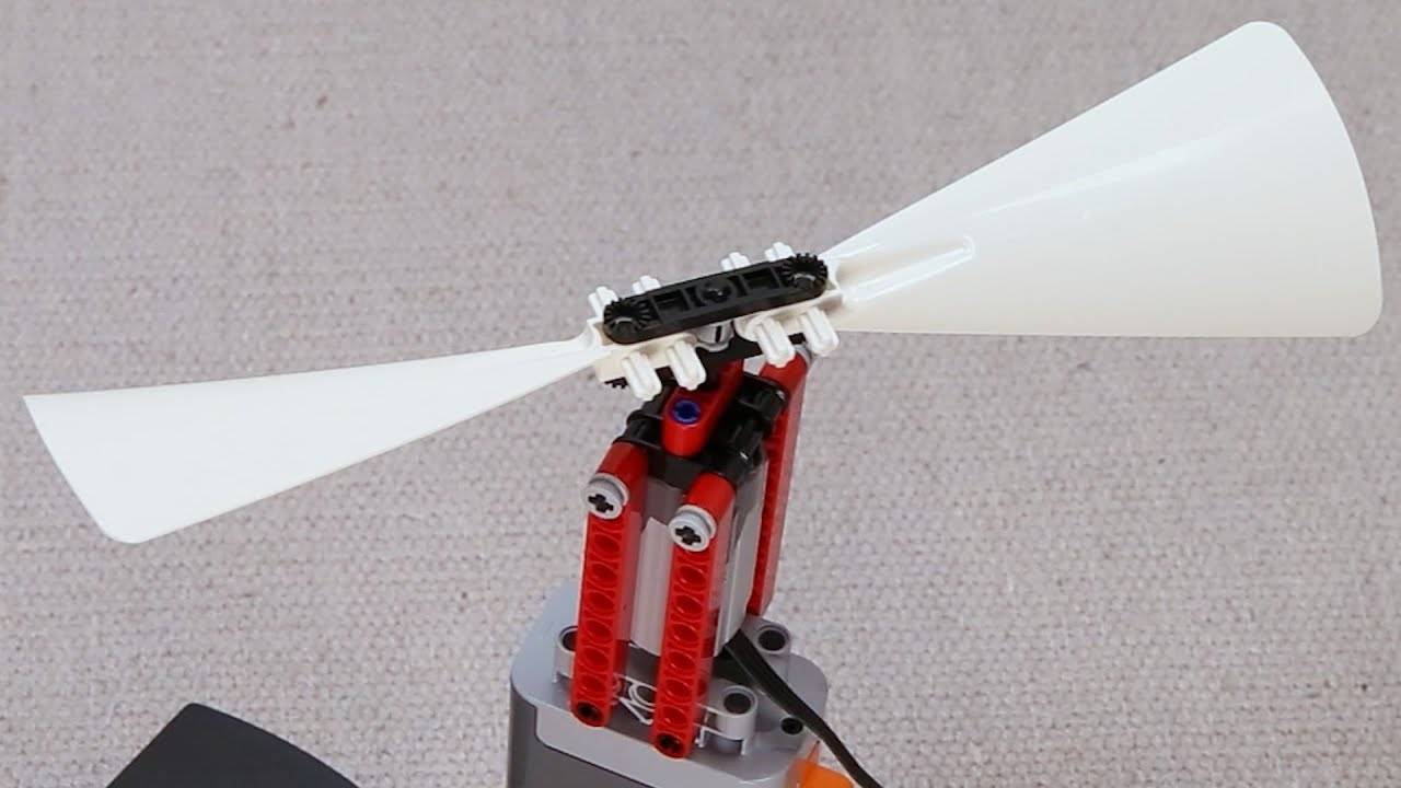 Вращающиеся пропеллеры LEGO