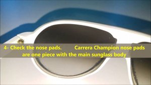Carrera sunglasses real vs fake review. How to spot counterfeit Carrera Champion eye wear