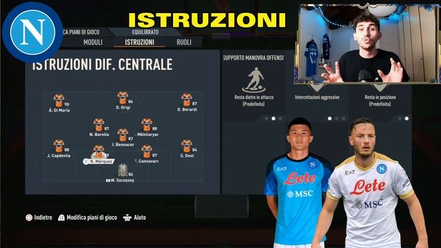 IL NAPOLI SU FIFA23 - TATTICHE E ISTRUZIONI ASSURDE🔵❤️ смотреть онлайн