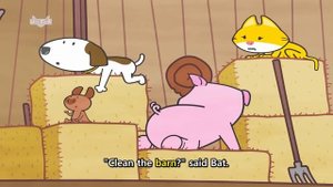 The Big Storm and a Party | Bat and Friends | Little Fox Stories Level 1