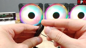 Deepcool CF120 Plus. Тихие, производительные вентиляторы с яркой и красивой ARGB подсветкой.