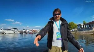 КАК ОНА ПОЕХАЛА по ЯМАХА 90 лс ? Лодка ШТОКЕР 505 с мотором YAMAHA F90. Обзор лодки на воде. Тест